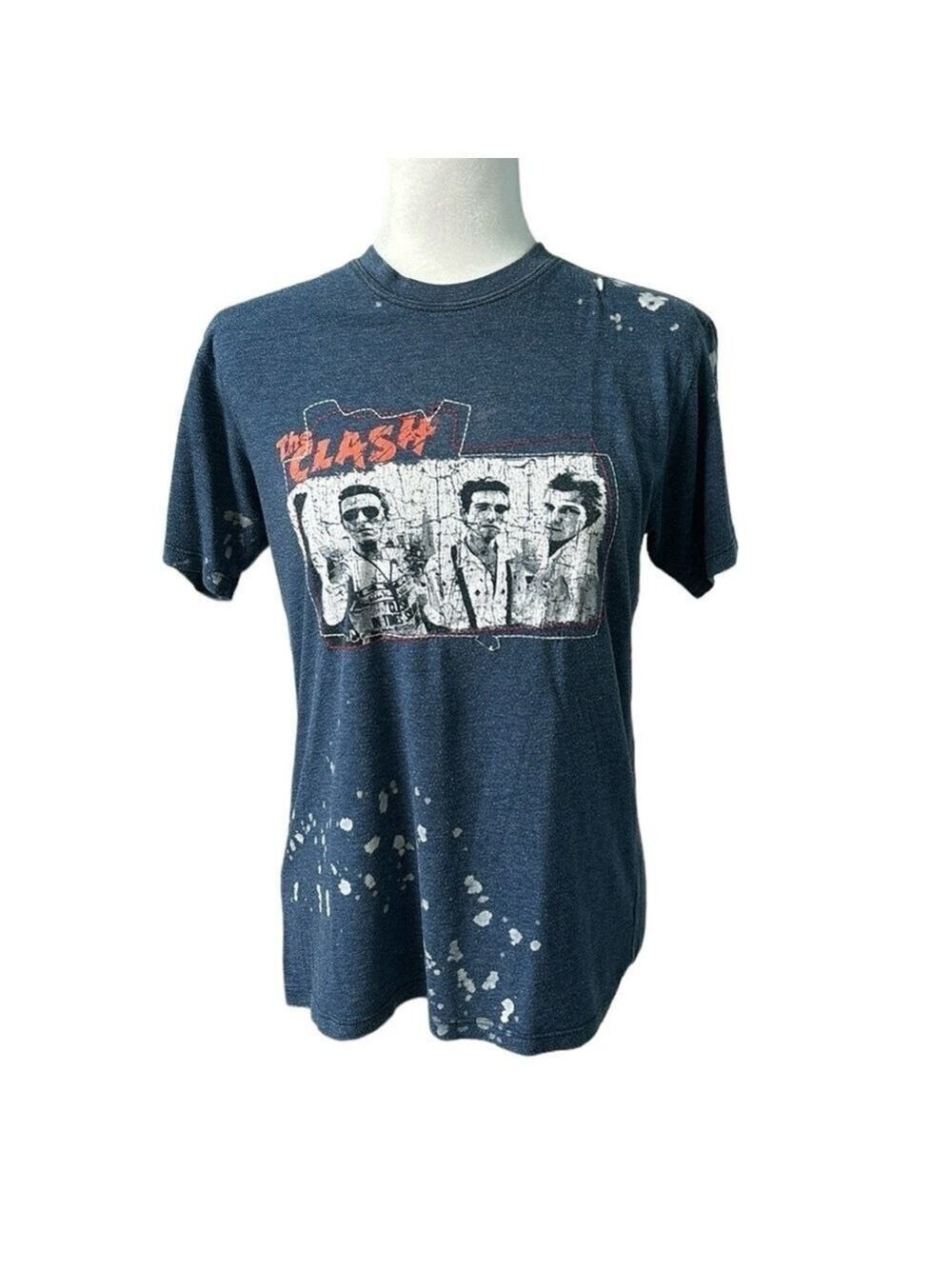 The Clash Graphic Band T Shirt Dragonfly Clothing Company Size Small Unisex